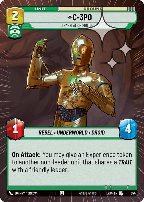 C-3PO, Translation Protocol Frente