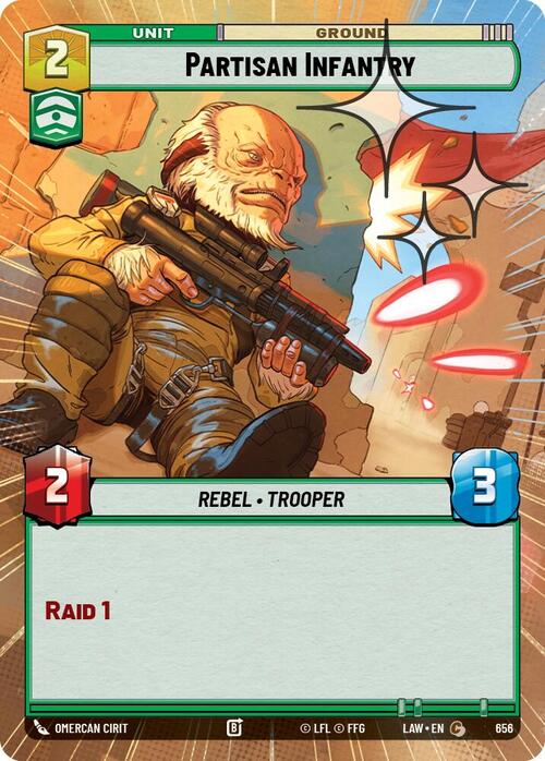 Infantería partisana Frente