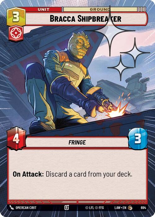 Demolitore di Navi di Bracca Card Front