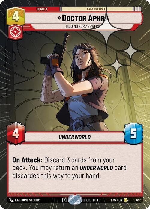 Doctor Aphra, Digging For Answers Card Front