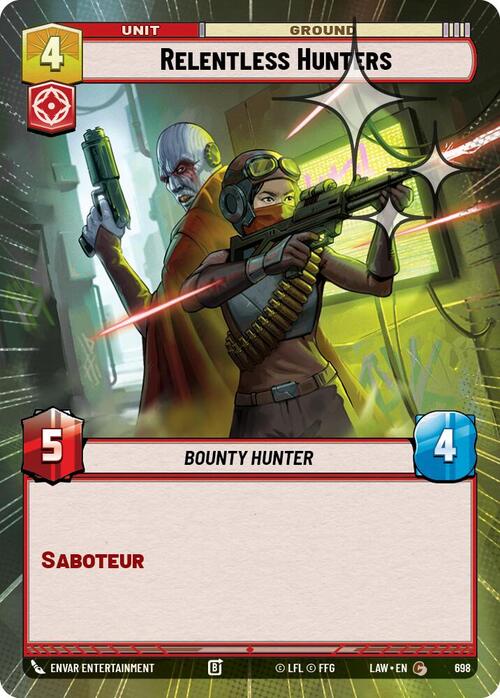 Cacciatori Implacabili Card Front