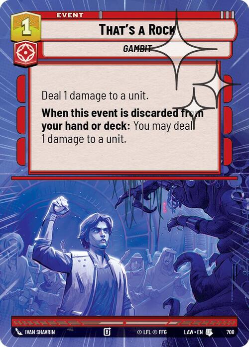 Eso es una piedra Frente