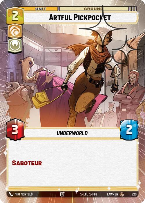 Artful Pickpocket Card Front