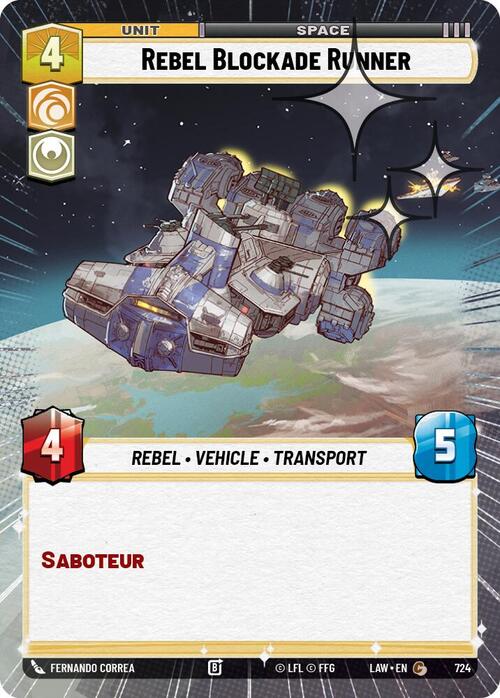 Nave antibloqueo rebelde Frente