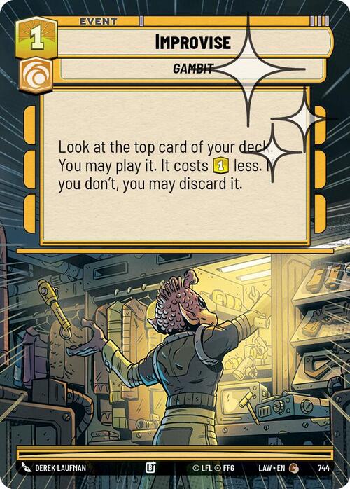 Improvise Card Front