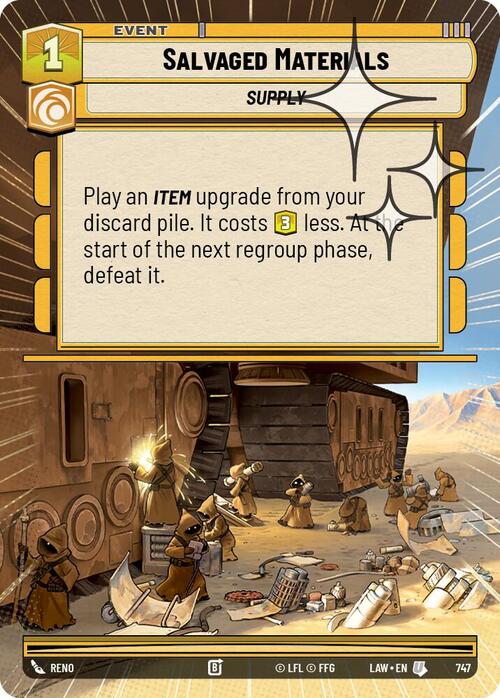 Materiali di Recupero Card Front