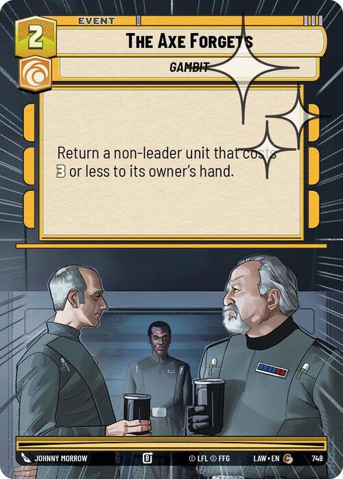 L'Ascia Dimentica Card Front