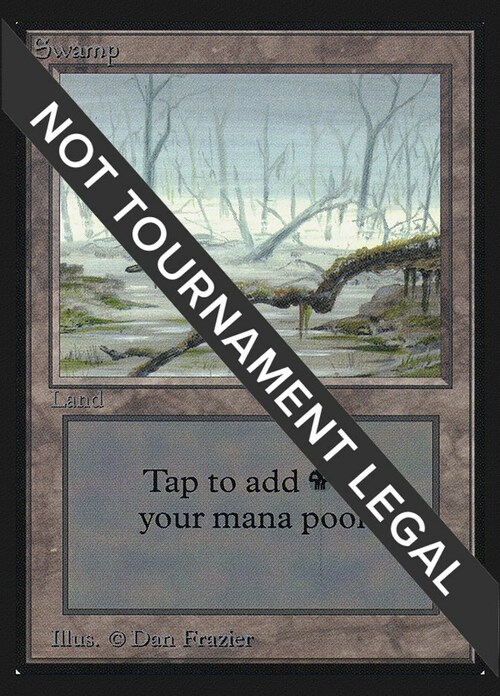 Swamp Card Front