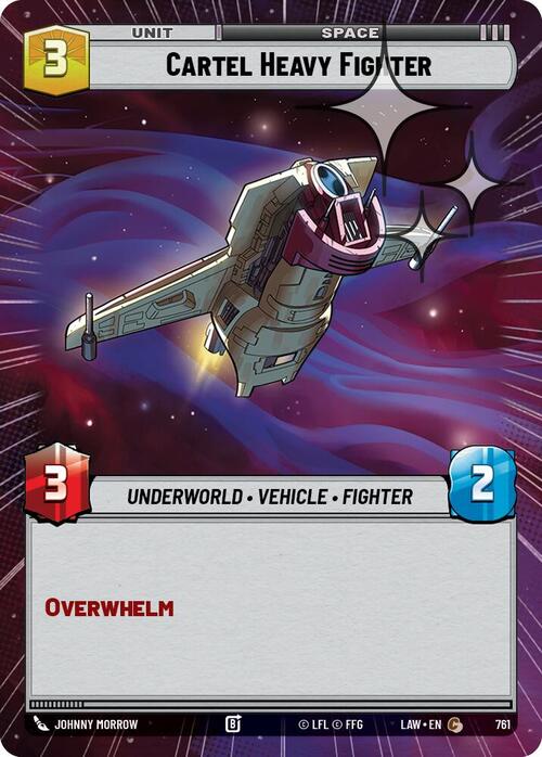 Cartel Heavy Fighter Card Front