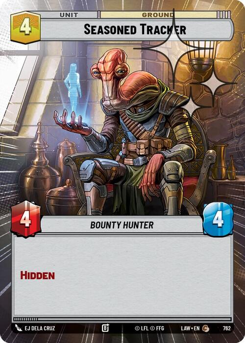 Rastreador avezado Frente