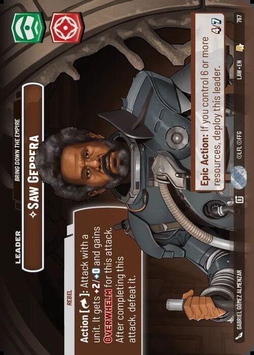 Saw Gerrera, Hay que acabar con el Imperio Frente
