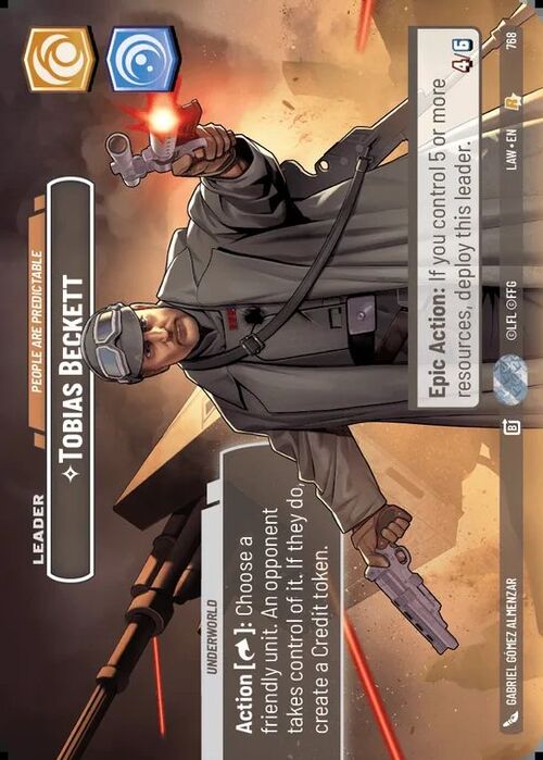 Tobias Beckett, La gente es previsible Frente