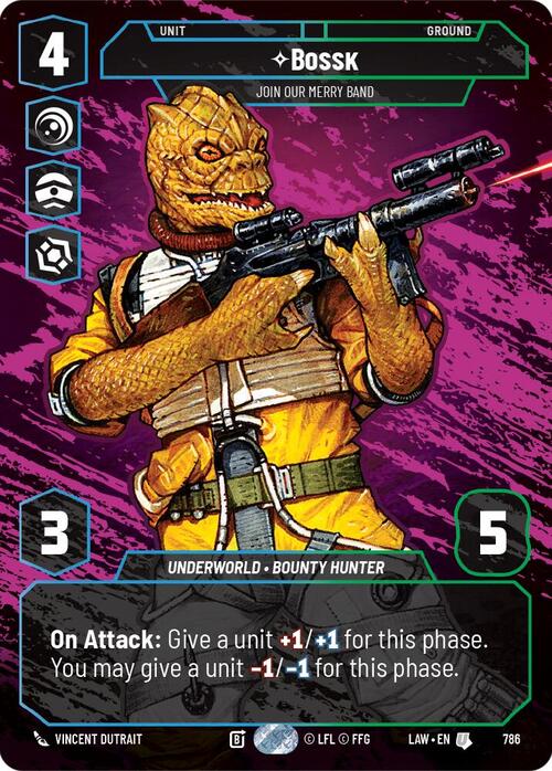 Bossk - Join Our Merry Band Card Front