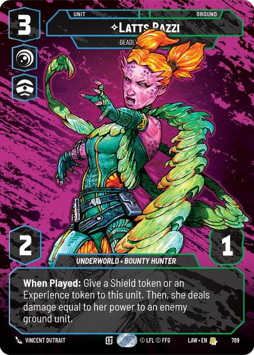 Latts Razzi - Deadly Whipmaster Card Front