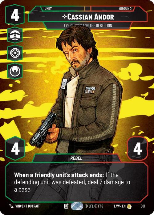 Cassian Andor, Everything For the Rebellion Frente