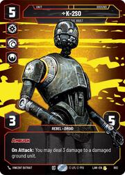 K-2SO, Locking the Vault