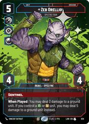 Zeb Orellios, Spectre Quattro