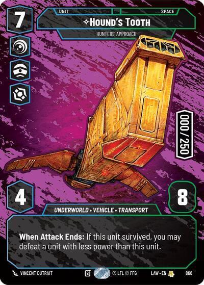 Hound's Tooth, Arrivano I Cacciatori Card Front