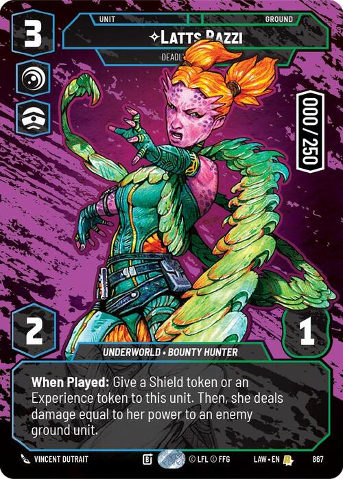 Latts Razzi, Letale Con La Frusta Card Front