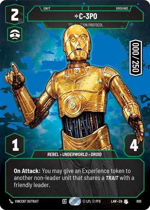 C-3PO, Translation Protocol Frente