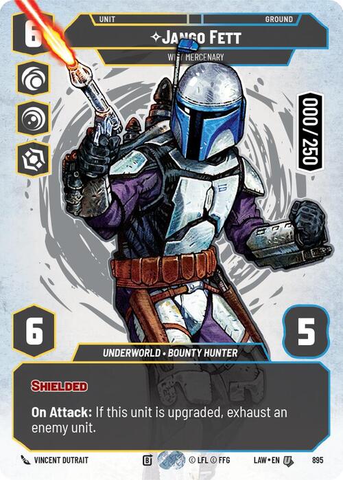 Jango Fett, Wily Mercenary Frente