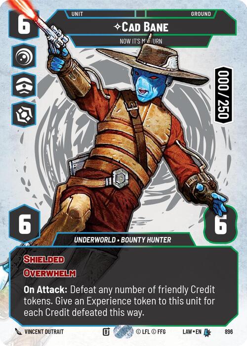 Cad Bane, Ahora me toca a mí Frente