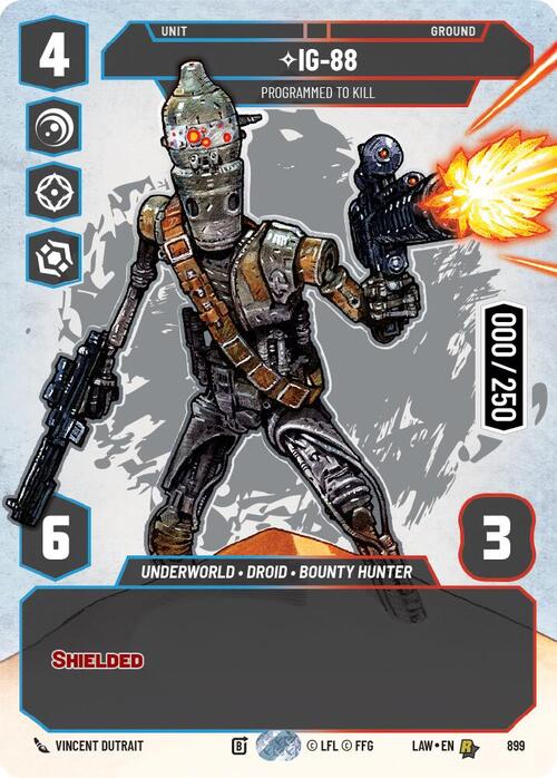 IG-88, Programado para matar Frente