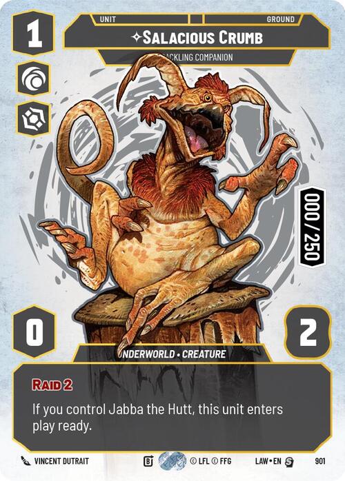 Salacious Crumb, Cackling Companion Frente