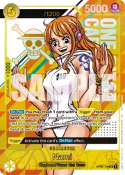 Nami · Limited Serial Numbered OP08-106