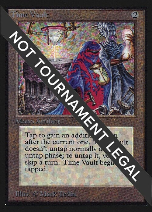 Time Vault Card Front