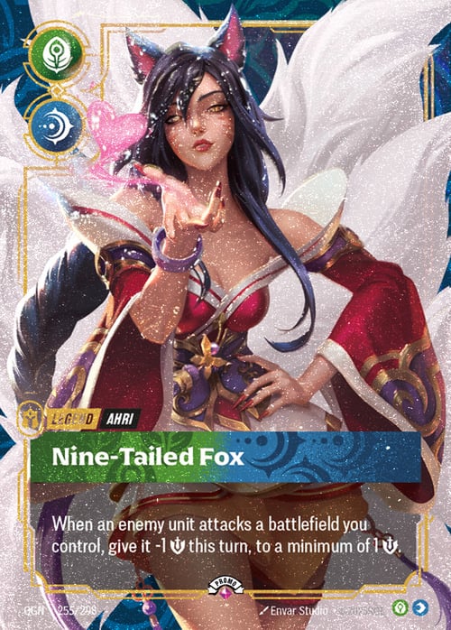 Plated Legend: Ahri, Nine-Tailed Fox Frente