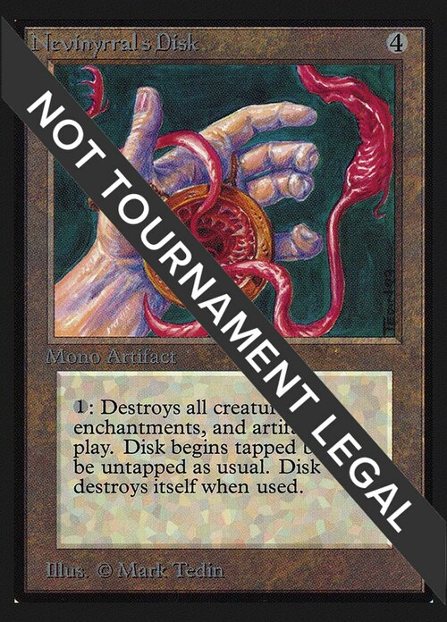 Nevinyrral's Disk Card Front