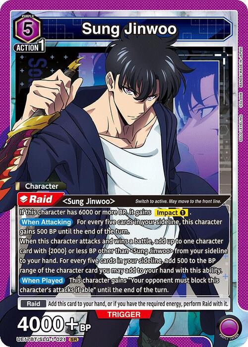 Sung Jinwoo Card Front