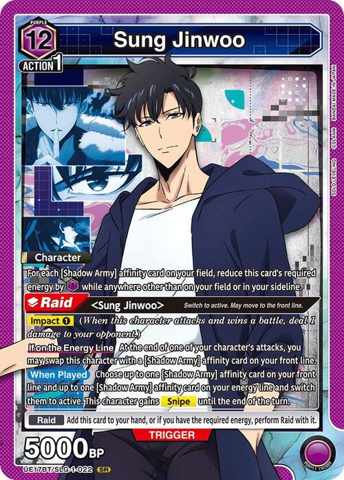 Sung Jinwoo Card Front