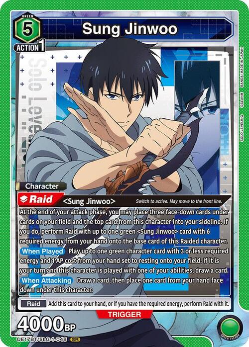 Sung Jinwoo Card Front