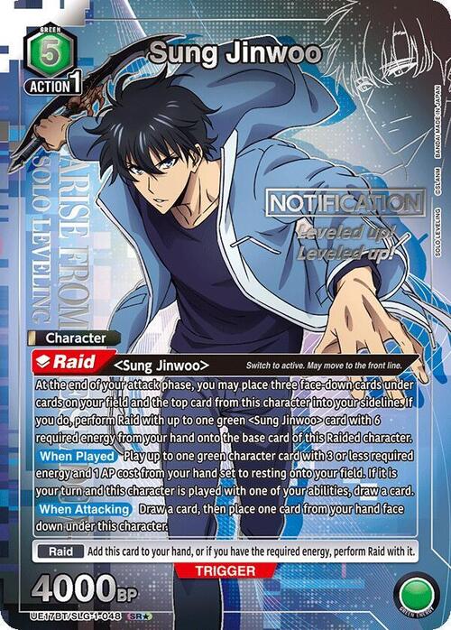 Sung Jinwoo Card Front