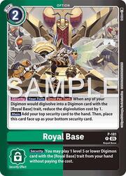 Royal Base · Limited Card Pack – Another Knight P-181 P