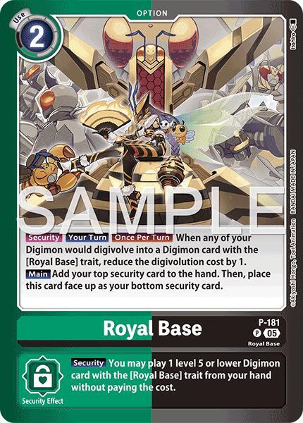 Royal Base Card Front