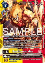Apollomon ACE · Limited Card Pack – Another Knight P-191 P