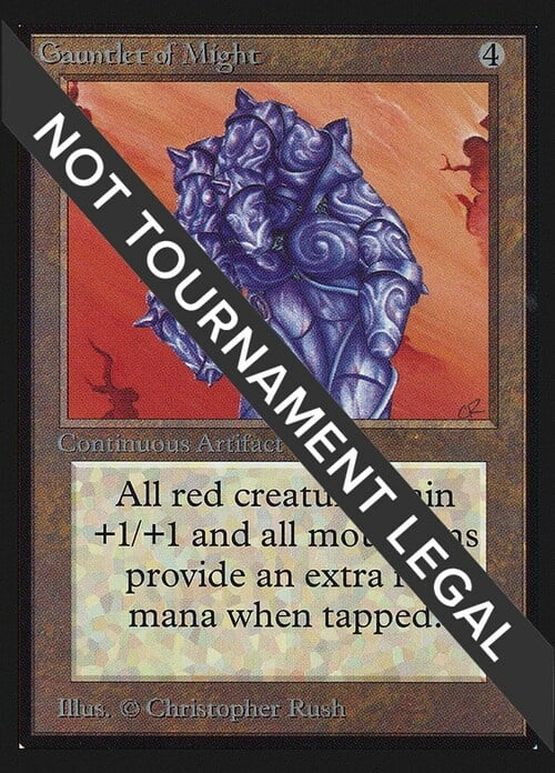 Gauntlet of Might Card Front