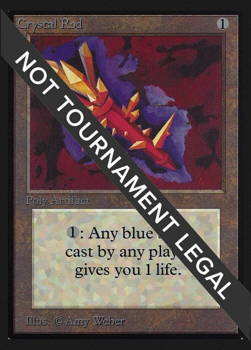 Crystal Rod Card Front