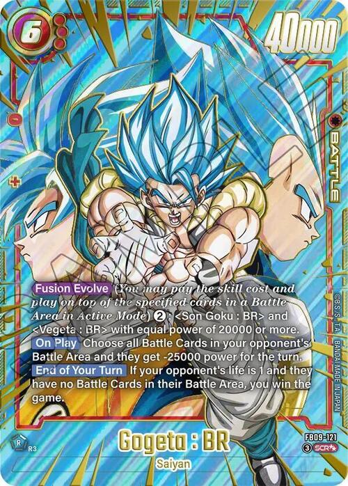 Gogeta : BR Card Front