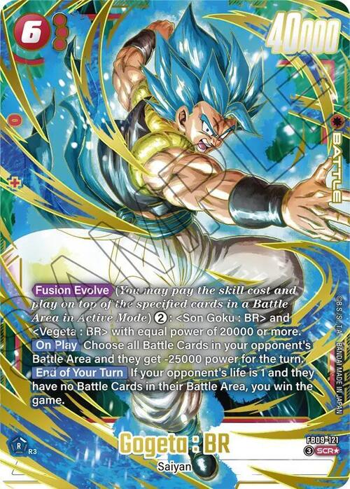Gogeta : BR Card Front