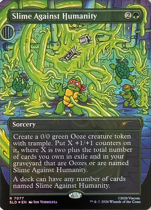 Slime Against Humanity Card Front