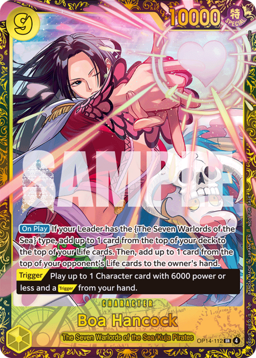 Boa Hancock Card Front
