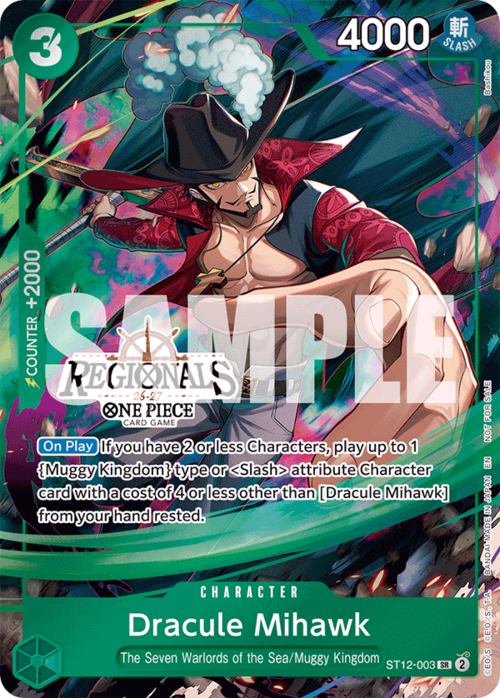 Dracule Mihawk Card Front