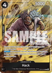 Hack · Regional Card Set 26-27 Vol.1 | Finalist OP12-089