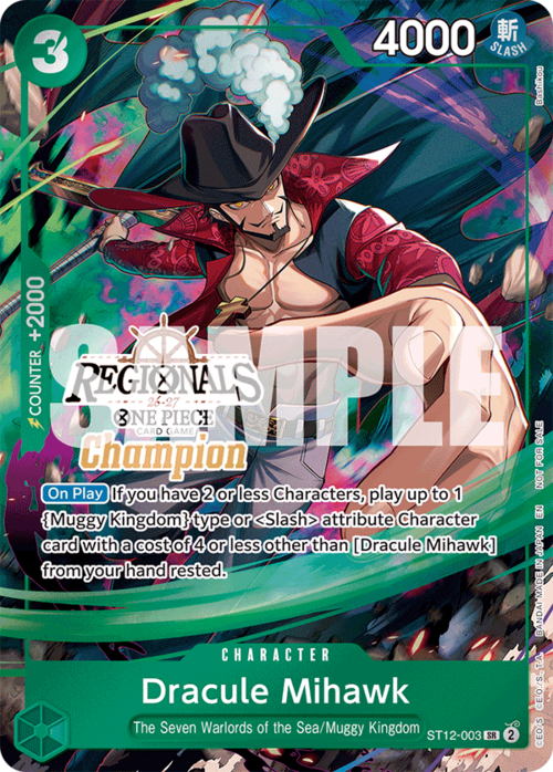 Dracule Mihawk Card Front