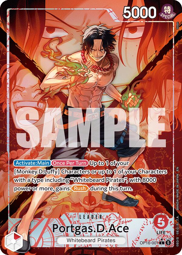 Portgas.D.Ace OP-16: The Time of Battle | One Piece | CardTrader