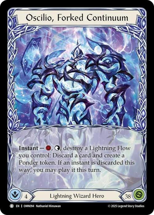 Oscilio, Forked Continuum Frente